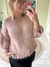 Trui oud roze