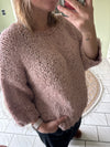 Trui oud roze