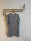 Grijze shirt met glitter