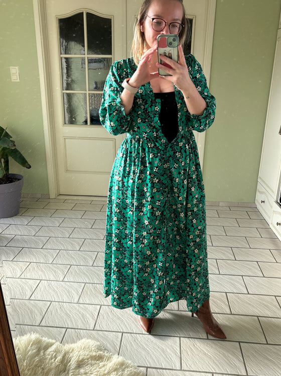 Groene jurk Only