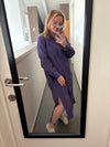 Velours jurk