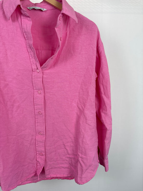 Roze blouse stradivarius