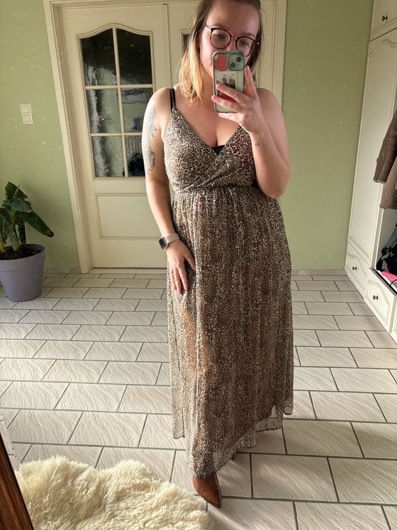 Panterprint jurk H&M