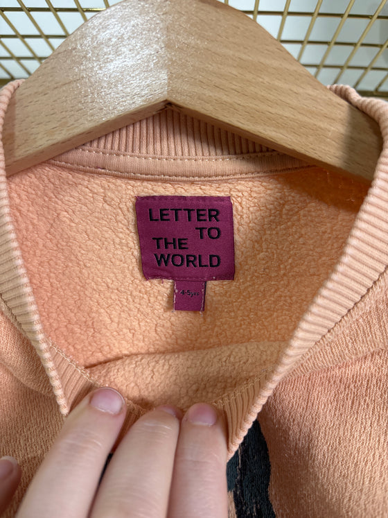 Trui Letter to the world